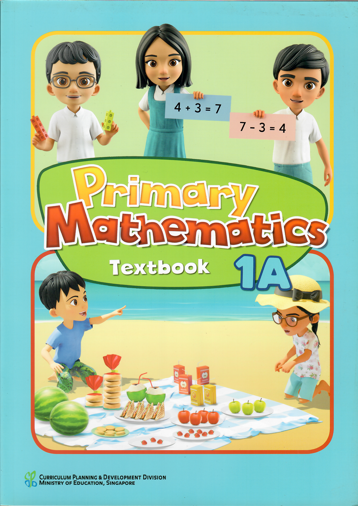Primary Mathematics Textbook 1A (STARPUB) - Primary 1 book cover